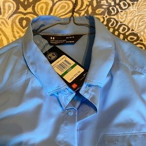 Under Armor Long Sleeve Button Up